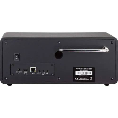 Radioodbiornik Imperial DABMAN i200 Radio FM DAB+ Internetowe Wi-Fi Czarny