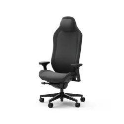 Fotel Fractal Design Refine Fabric Dark Gamingowy do 125kg Tkanina Czarny