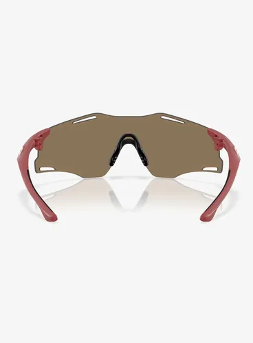Okulary przeciwsłoneczne Oakley Cybr Zero - matte iron red/prizm 24k