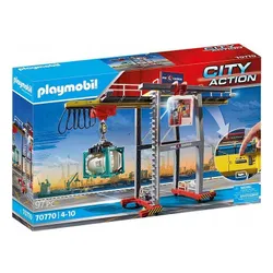 Playmobil Suwnica z kontenerami (70770)