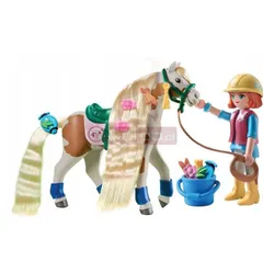 PLAYMOBIL HORSE OF WATERFALL 71639 ELLIE Z KONIEM zestaw dla dzieci +5 lat