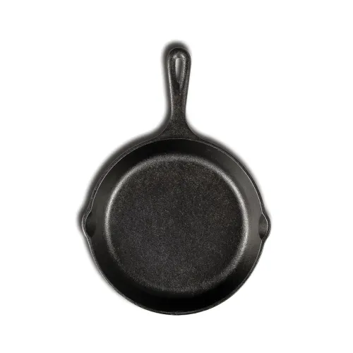 Patelnia żeliwna LODGE SEMI DI GHISA ŚREDNIA CZARNA 16 cm