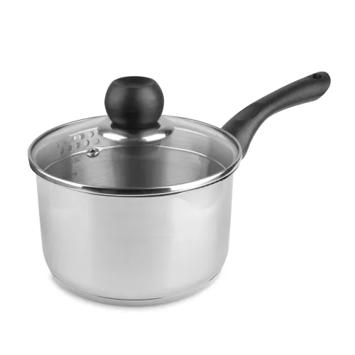 AMBITION Vikos 1,5 l - rondel ze stali nierdzewnej z dziobkiem i pokrywką