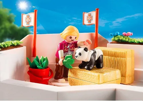 Набор Playmobil Family Fun 709 00 Клиника для животных в зоопарке