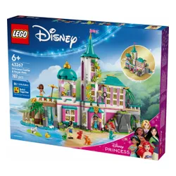 LEGO Klocki Disney 43267 Zamek księżniczek i królewskie zwierzaki