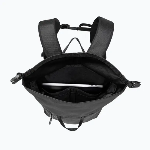 Plecak miejski Jack Wolfskin Helsinki Rolltop 18 l ultra black