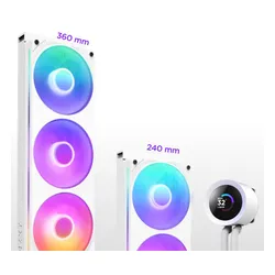 Chłodzenie wodne NZXT Kraken Plus 240 RGB Czarny