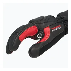 Rękawice narciarskie męskie LEKI Griffin Pro 3D black/ red/ white