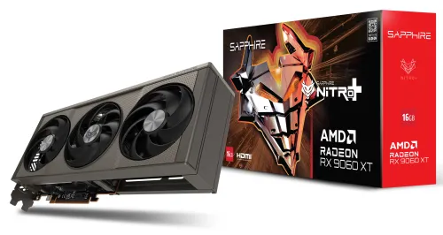 Karta graficzna Sapphire technology NITRO+ Radeon RX 9060 XT 16GB GDDR6 128bit FSR