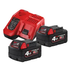 Milwaukee NRG M18 NRG-402 Şarj Cihazlı 4AH Batarya