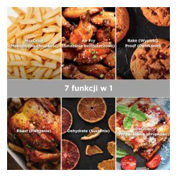 Air Fryer Frytkownica beztłuszczowa NINJA Crispi Pro AS101EURS 2 szklane pojemniki