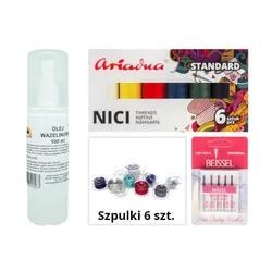 Maszyna do szycia REDSTAR R15S + Zestaw startowy