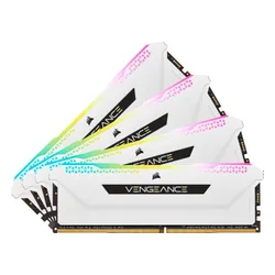 Pamięć Corsair Vengeance RGB PRO SL, DDR4, 64 GB, 3600MHz, CL18 (CMH64GX4M4D3600C18W)