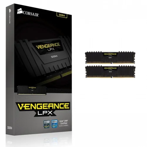 Corsair DDR4 Vengeance LPX 16GB / 3200 (2X8GB) CL16-18-18-36 черный 1.35 V XMP 2.0