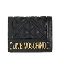 Маленький женский кошелек LOVE MOSCHINO Jc5601pp1hla0000 Nero