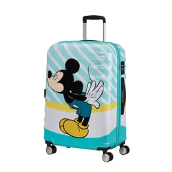 American Tourister Wavebreaker Disney Orta Bavul-Mickey blue kiss