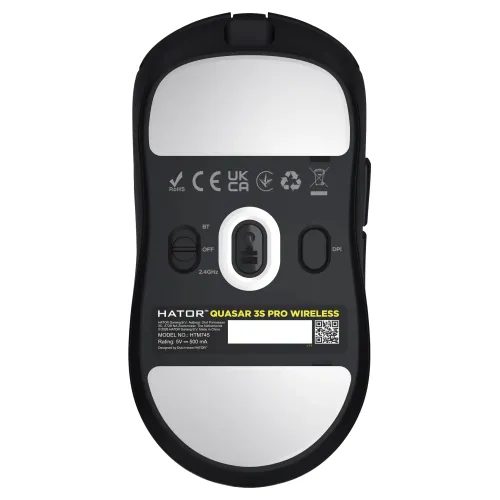 Myszka gamingowa Hator Quasar 3S Pro Wireless Czarny