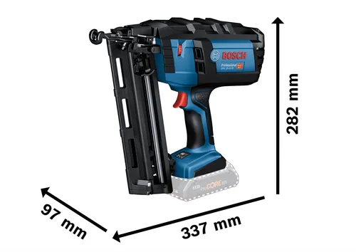 Gwoździarka Bosch GNH 18V-64 M 2x4.0Ah