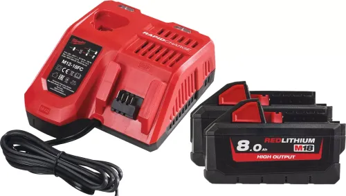 Milwaukee M18 Şarj Cihazı ile 8AH Batarya