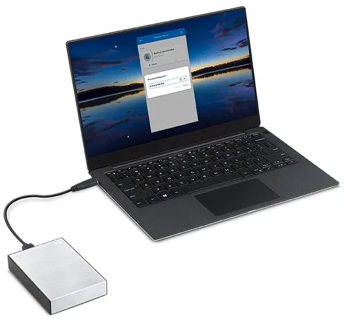 Dysk SEAGATE One Touch 2TB HDD Srebrny