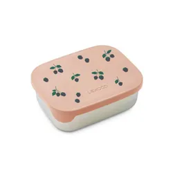 Dziecięcy pojemnik na jedzenie Liewood Arthur Printed Lunch Box - berry / pale tuscany