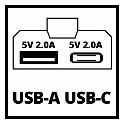 Adapter Einhell USB TC-CP 18 Li USB A/C-Solo 4514148