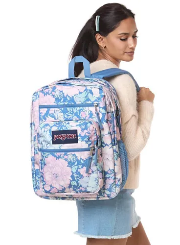Рюкзак для ноутбука JanSport Big Student - выцветший гобелен / элементарный синий