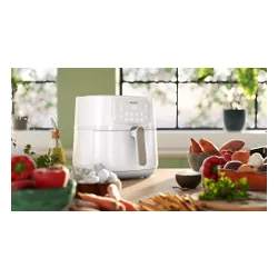 Air Fryer Frytkownica beztłuszczowa PHILIPS Ovi Connected XXL HD9285/00 7.2l Wi-Fi ponad 1000 darmowych przepisów