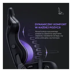 Fotel Anda Seat Kaiser 4 XL Gamingowy do 200kg Skóra Eco Limonka