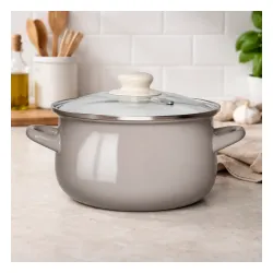 Zestaw garnków Altom Design 02050021312 Indukcja Emalia 8 elementów