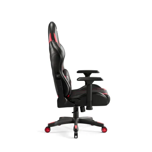 Fotel Diablo Chairs X-Ray 2.0 Normal Size Gamingowy do 136kg Skóra ECO Czarno-czerwony