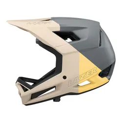 Kask rowerowy LAZER Cage KinetiCore Piaskowy Full Face (rozmiar XL)
