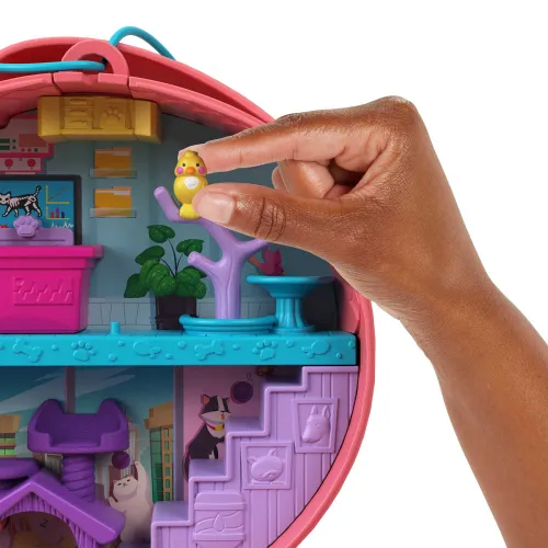 Lalka POLLY POCKET Torebka kotek Zestaw kompaktowy HGT16