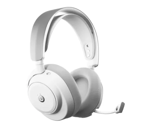 Słuchawki bezprzewodowe z mikrofonem SteelSeries Arctis Nova Pro Omni Nauszne Biały