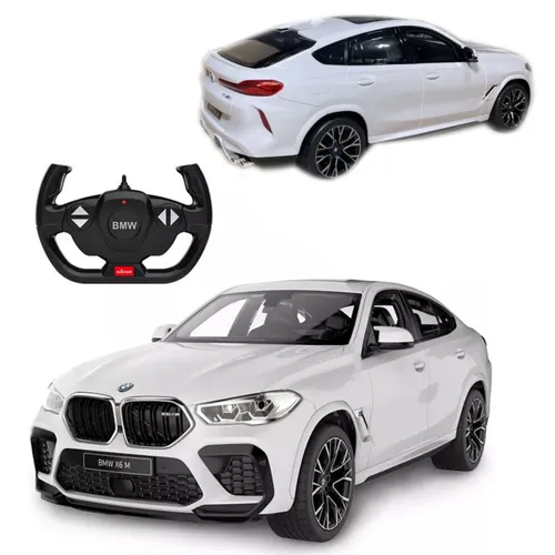 Zdalnie sterowany samochód COIL auto RC pilot BMW X6 M LED 1:14 pojazd biały