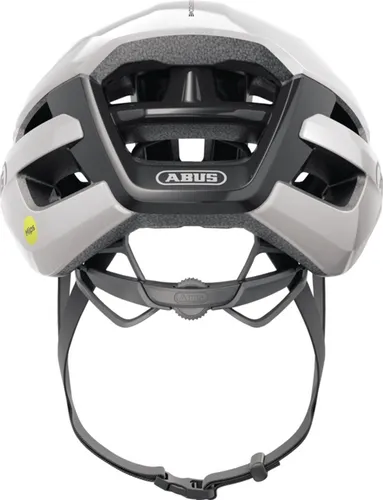 Kask rowerowy ABUS PowerDome Shiny Biały Szosowy (rozmiar S) MIPS