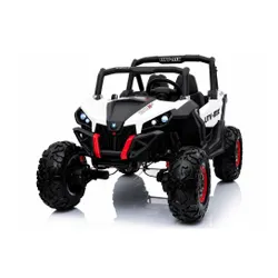Auto Na Akumulator Dla 2 Dzieci Jeep Xmx603 Mp4 Buggy 4X4 Pilot Skóra Eva LED