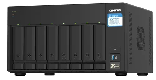 Сервер QNAP TS-832PX-4G 4X0HDD 4GB AL324 ARM 2X10GBE SFP+