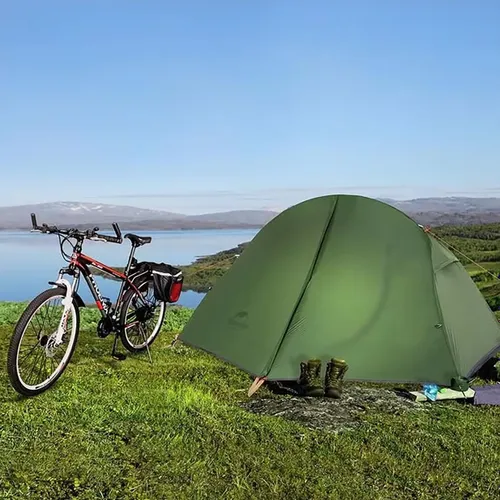 Namiot trekkingowy 1-osobowy Naturehike Cycling Ultralight forest green