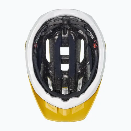 Kask rowerowy UVEX Quatro CC sunbee/white matt