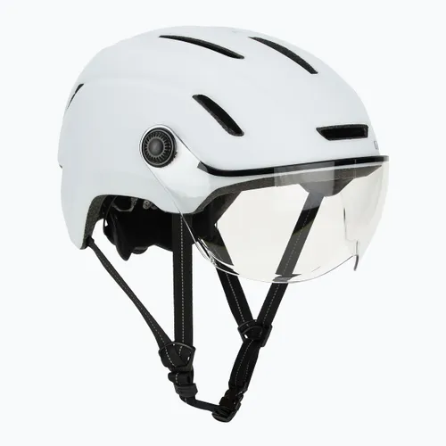 Kask rowerowy Giro Evoke Shield Integrated MIPS matte chalk