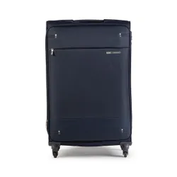 Duża Materiałowa Walizka Samsonite Base Boost 79202-1598-1CNU Navy Blue