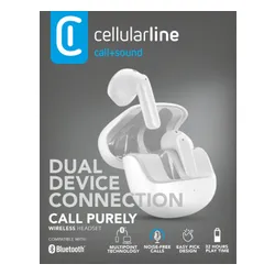 Słuchawki douszne CELLULARLINE Pure Biały
