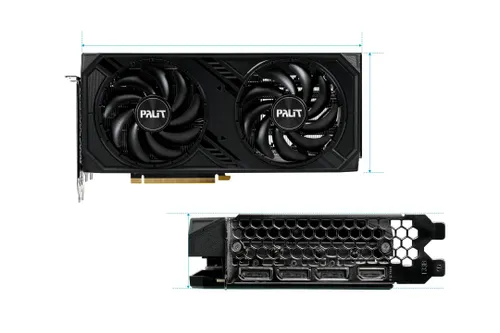 Karta graficzna Palit GeForce RTX 4070 Dual OC 12GB GDDR6X 192bit DLSS