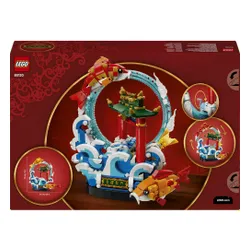 LEGO 80120 Chinese Festivals Karp przeskakujący przez Smoczą Bramę
