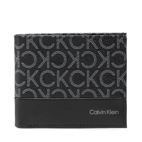 Большой мужской кошелек Calvin Klein Subtle Mono Bifold 5cc с монетой K50K509237 01H