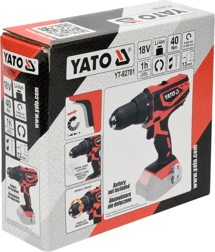 Yato YT-82781 18 V Tornavida matkabı