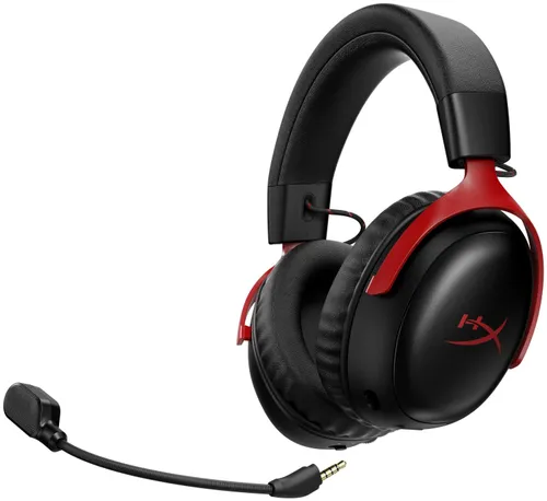HyperX Cloud III S Wireless czerwony
