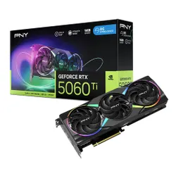 Karta graficzna PNY GeForce RTX 5060 Ti RGB OC Epic-X Overclocked Triple Fan 16GB DLSS 4