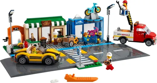 Конструктор Lego City торговая улица (60306)